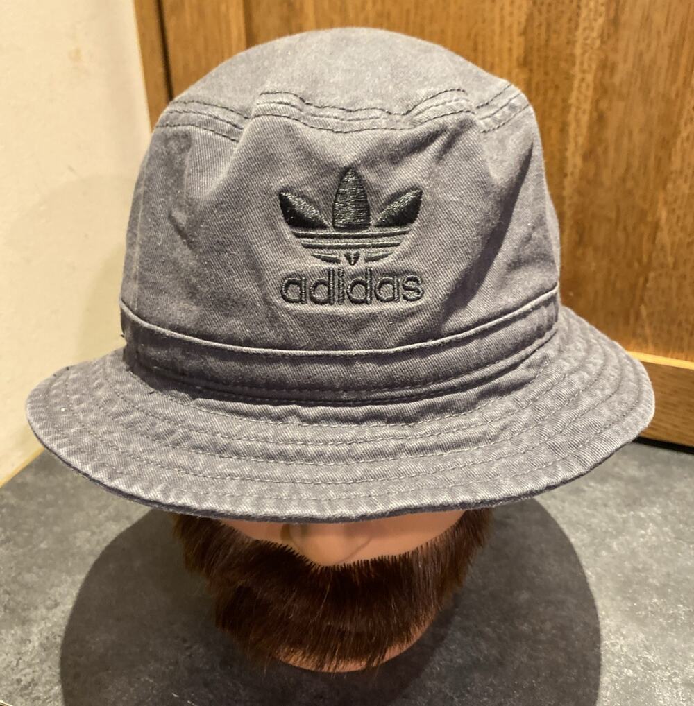 Adidas Trefoil Logo Faded Black Bucket Hat One Size Men’s Casual